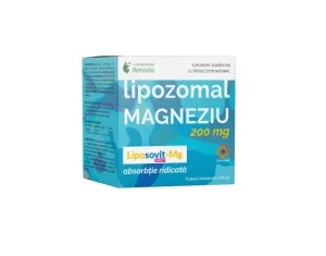 Lipozomal Magneziu 200 mg 15 plicuri