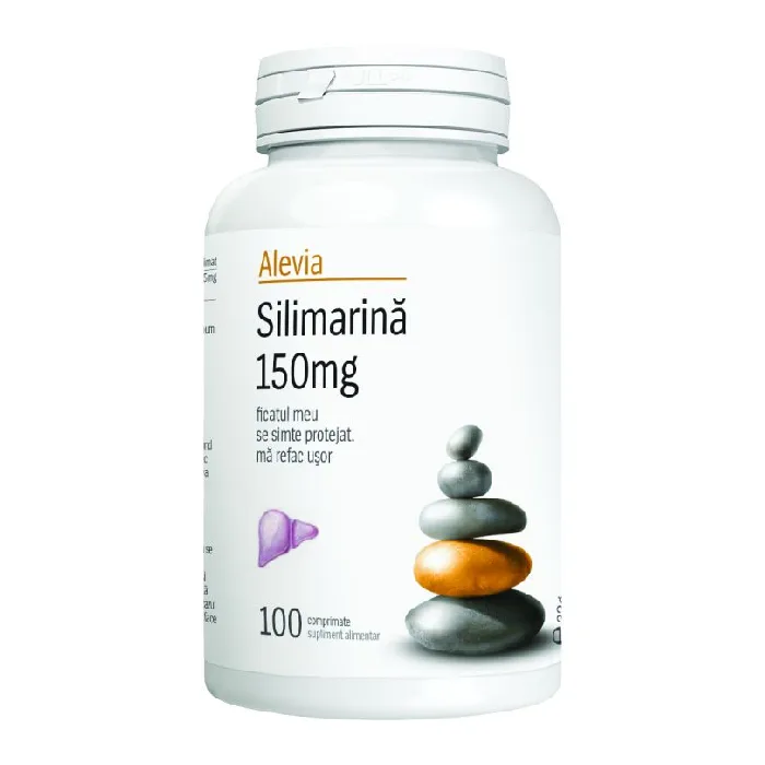 Silimarina, 150 mg, 100 comprimate, Alevia — preț și oferte