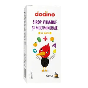 Sirop vitamine si multiminerale Dodino, 150 ml, Alevia