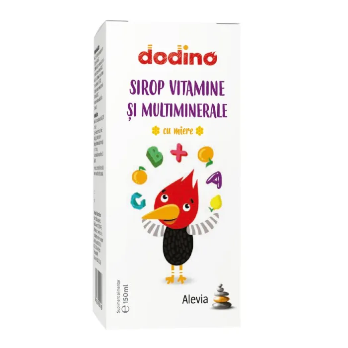 Sirop vitamine si multiminerale Dodino, 150 ml, Alevia — preț și oferte