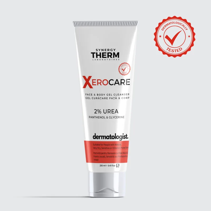 Synergy therm xerocare dermatologist gel de curatare 2% uree X 250 ml — preț și oferte