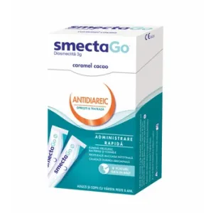 Smecta go caramel-cacao X 8 plicuri Ipsen