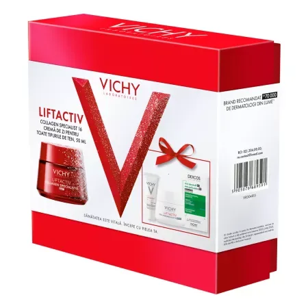 Vichy XMAS 2025 trusa liftactiv collagen 16 50ml — preț și oferte