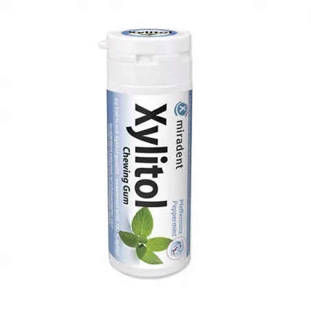 Xylitol Peppermint guma de mestecat 30 pastile HAGER & WERKEN — preț și oferte