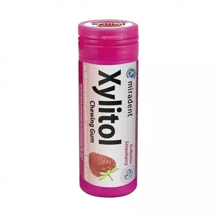Xylitol Capsuni guma de mestecat 30 pastile HAGER & WERKEN — preț și oferte