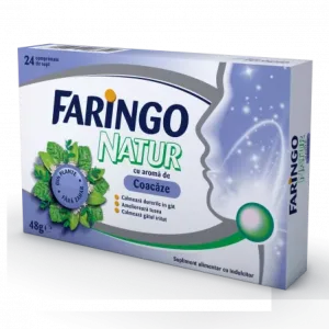 Faringo natur aroma de coacaze X 24 compr. supt Terapia