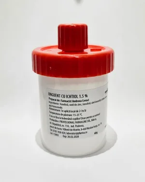 Unguent cu ichtiol 1.5 % 40 g