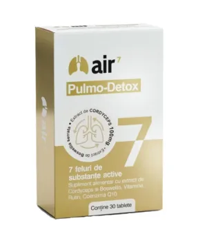 Air 7 Vitamina plamanilor pentru fumatori 30 tablete
