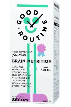 Brain-Nutrition sirop Good Routine 150 ml SECOM — preț și oferte