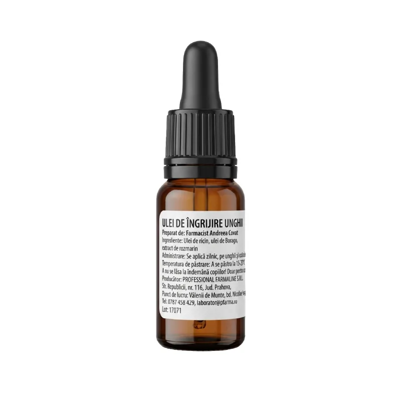 Ulei de ingrijire pentru unghii si cuticule 10 g Laborator Professional Farmaline — preț și oferte
