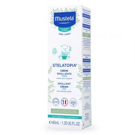 Mustela Stelatopia crema emolienta fata si pleoape 40ml Lab.Expans — preț și oferte