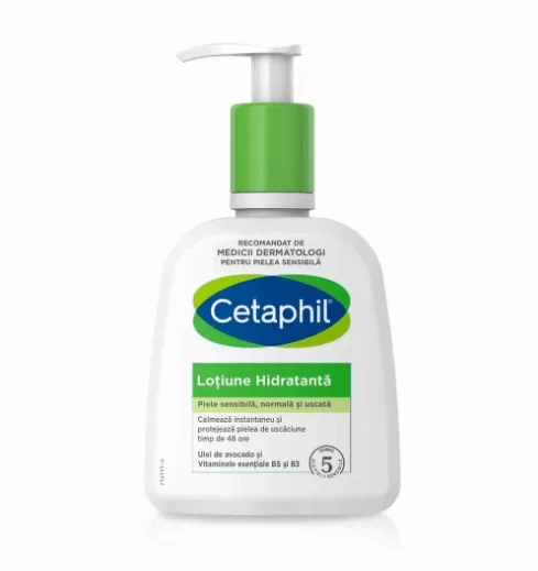 Cetaphil lotiune hidratanta pentru fata si corp pentru piele uscata, normala, sensibila 236 ml — preț și oferte