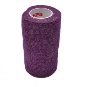 Asepta bandaj elastic autoadeziv 5cm X 450cm violet - Copoly X 1 rola Asepta