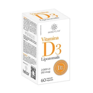 Vitamina D3 lipozomala 2000UI (50mcg)  60 Caps. Ac Helcor