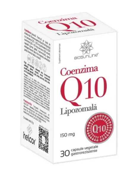 Coenzima Q10 Lipozomala 30mg 30 caps. HELCOR — preț și oferte