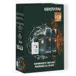 Gerovital Men caseta  44410 (Lotiune  dupa ras 100ml + Deo aps seductiv 150ml +  Spuma ras mentol 200ml)  1 pach. Farmec