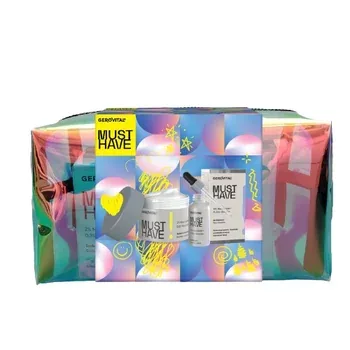Gerovital Must Have borseta holografica 44720 (Ser hidratant 30ml + Sorbet-crema booster hidratare 50ml)  1 pach. Farmec — preț și oferte