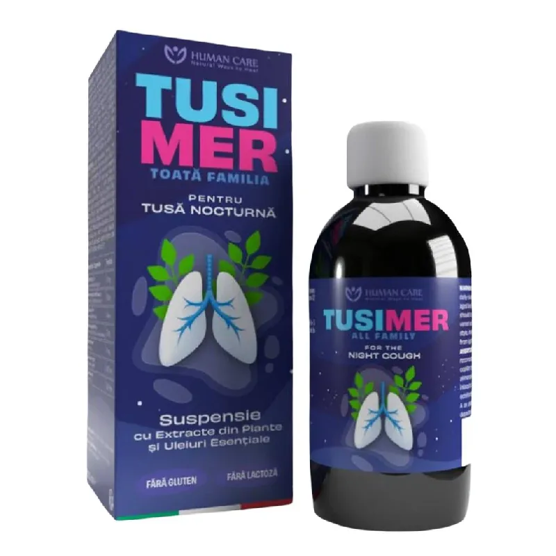 Tusimer Night sirop, 200 ml, Human Care — preț și oferte