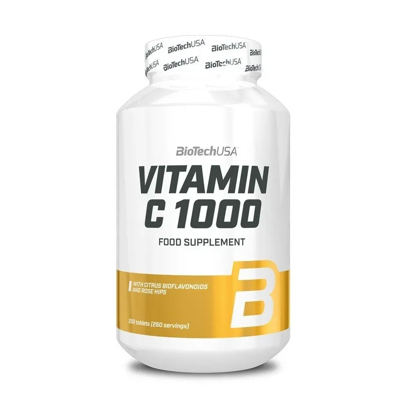 Vitamin C 1000mg 250 tb. Biotech USA — preț și oferte