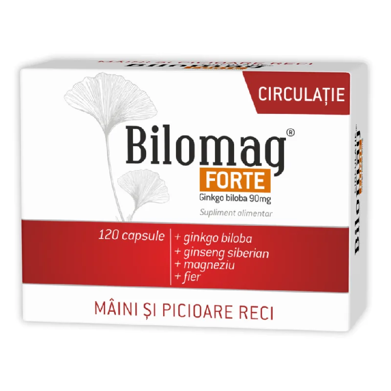 Bilomag forte Circulatie, 120 capsule, Zdrovit — preț și oferte