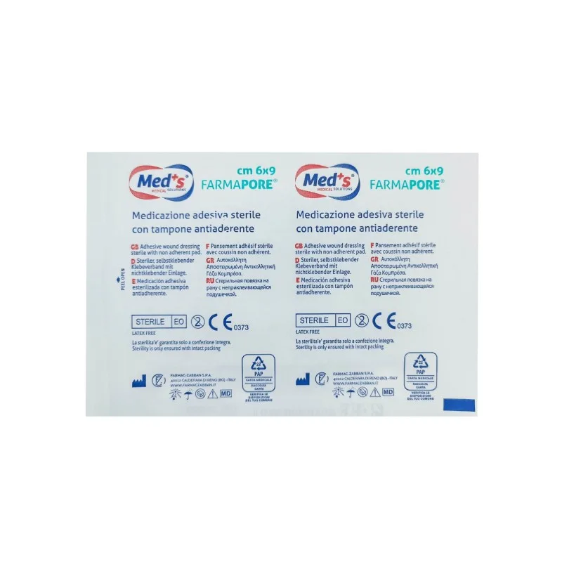 Asepta Med+S plasture steril cu corp absorbant 6cm x 9cm 1 bucata — preț și oferte