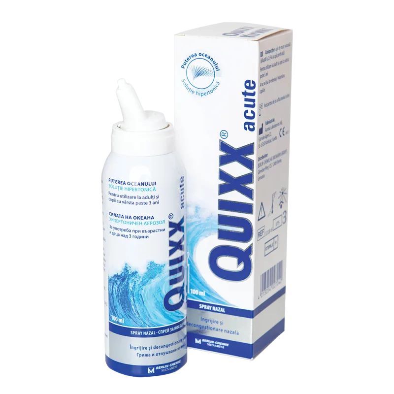 Quixx acute spray nazal 100ml BERLIN - CHEMIE AG — preț și oferte