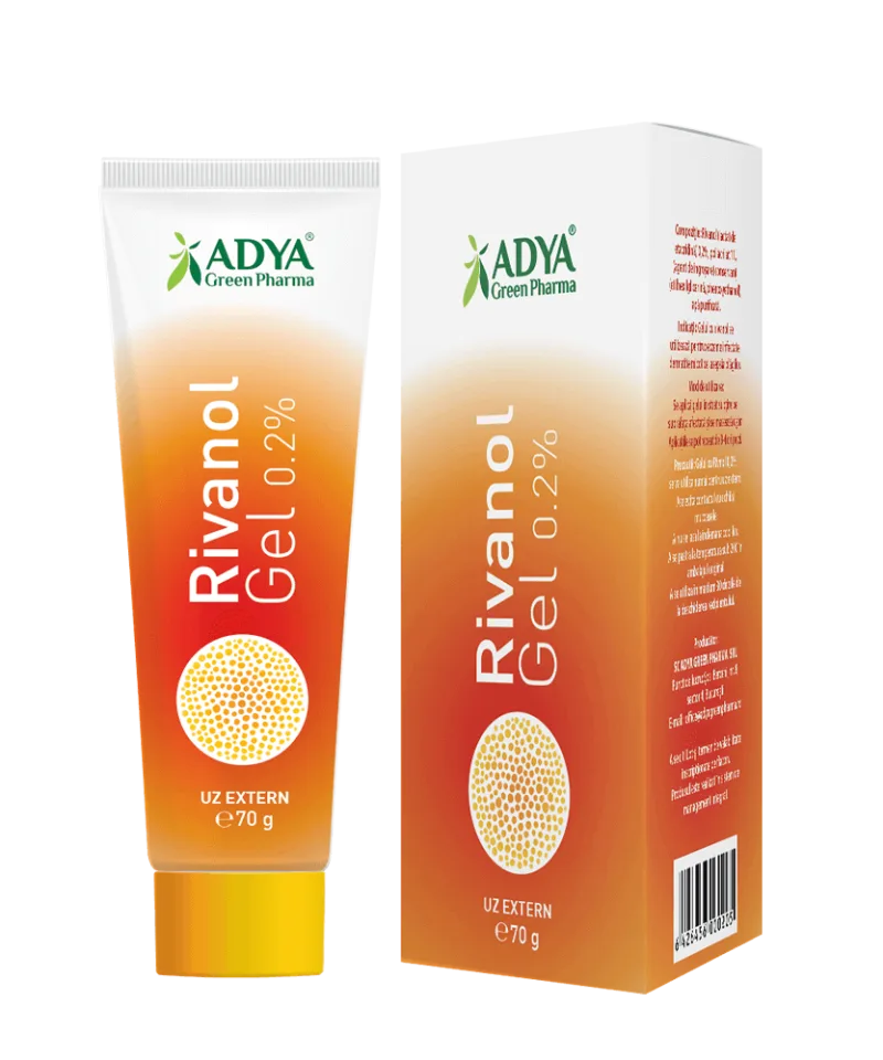 Rivanol gel 0.2% 70g Adya  Green Pharma — preț și oferte