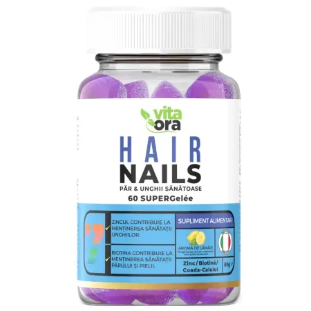 Hair and Nails super gelee aroma lamaie 60 jeleuri Vita Ora — preț și oferte