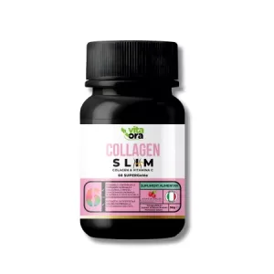 Multi collagen slim super gelee aroma zmeura 60 jeleuri Vita Ora