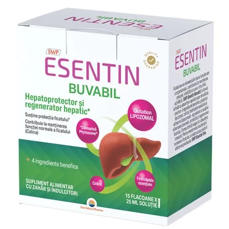 Esentin buvabil 25ml 15 fl. Sun Wave Pharma — preț și oferte