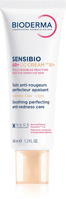 Bioderma  Sensibio AR  cc crema spf50+  40ml tub — preț și oferte