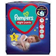 Pampers night pants nr.5 (12-17 kg)  22 bucati — preț și oferte