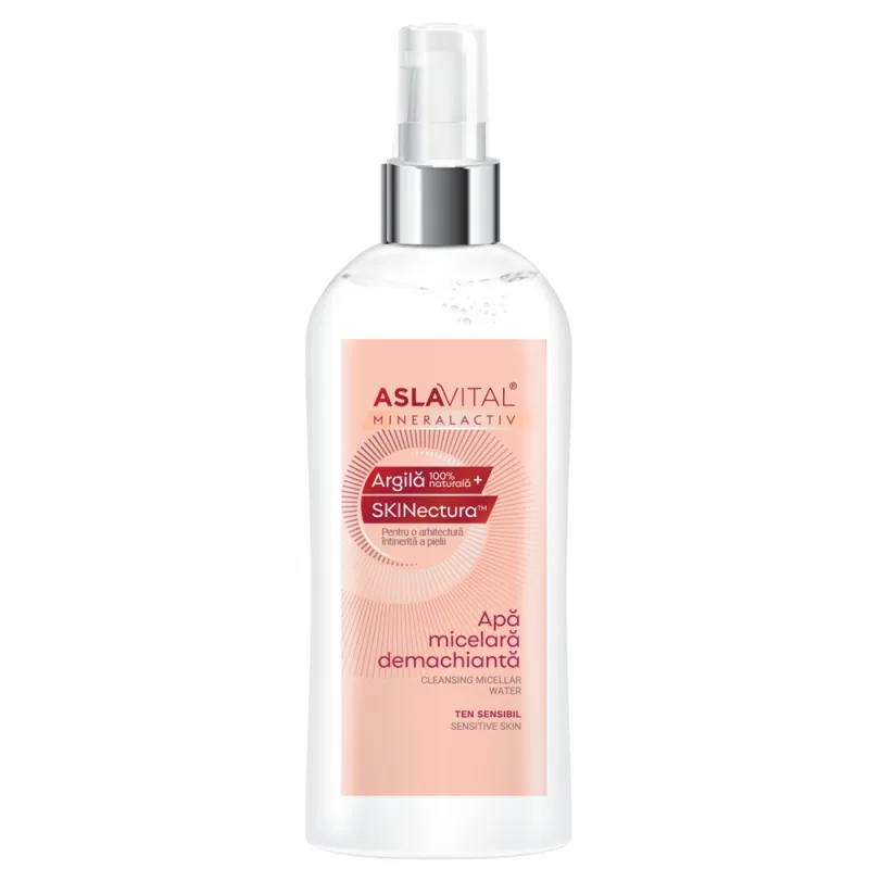 Aslavital Mineral Activ Emulsie demachianta ten ferm cu argila si skinectura 150ml — preț și oferte