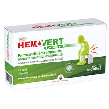 Hemovert supozitoare