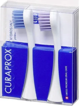 Curaprox hydrosonic capat periuta duo pack blue/violet