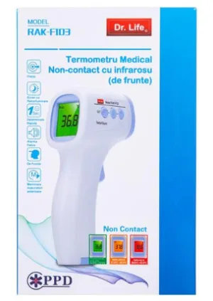 Termometru cu infrarosu non-contact cu infrarosu RAK-FI03 Dr. Life