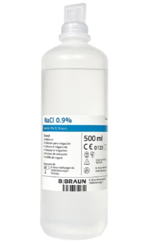 Ser fiziologic NACL 0.9% B Braun pentru irigare uz extern 500 ml