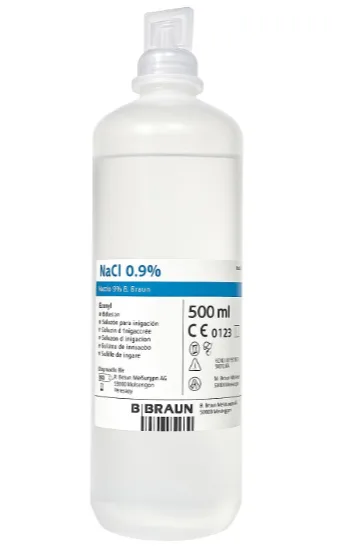 Ser fiziologic NACL 0.9% B Braun pentru irigare uz extern 500 ml — preț și oferte