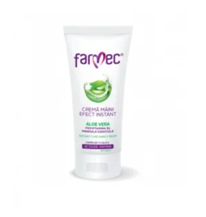Farmec crema maini efect instant cu aloe vera 100 ml