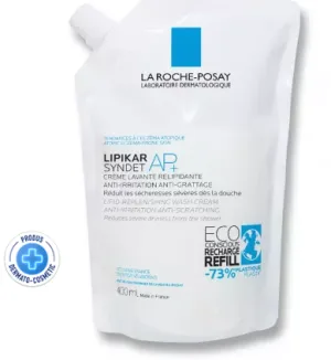 La Roche Posay Lipikar Syndet AP+ crema de spalare - eco refill 400 ml