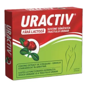 Uractiv fara lactoza X 21 caps.  Terapia