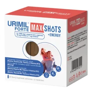 Urimil forte max shots+energy x 20 fl. Naturpharma