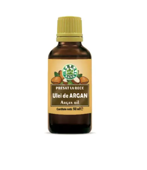 Ulei de argan presat la rece 50 ml Herbal Sana Herbavit — preț și oferte