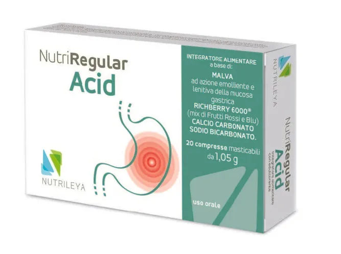Nutriregular Acid 20 tablete masticabile Nutrileya — preț și oferte