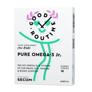 Pure omega 3 jr. 18 jeleuri Secom