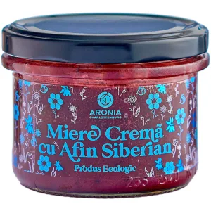 Miere crema cu afin siberian  220 gr. Aronia Charlottenburg