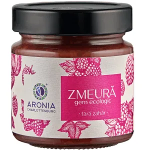 Gem Ecologic de zmeura fara zahar  200 gr. Aronia Charlottenburg