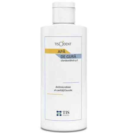 Tis tisodent apa de gura clorhexidina 0.1% 250ml fl. TIS FARMACEUTIC — preț și oferte