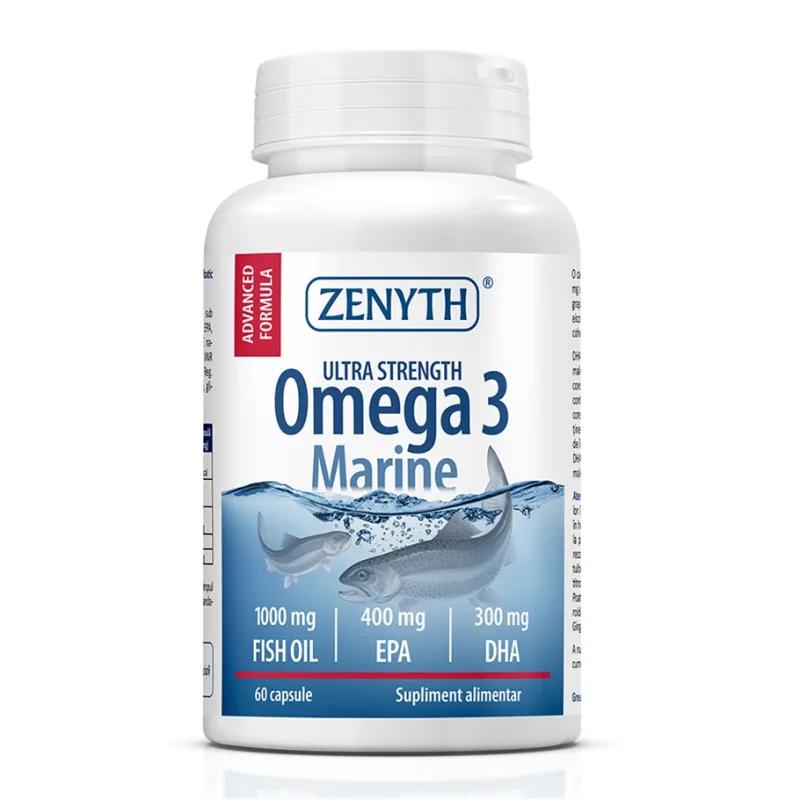Omega 3 marine ultra strength X 60 caps. Zenyth — preț și oferte