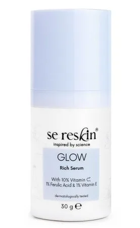Se:Reskin Ser Glow cu 10% vitamina C, E și acid ferulic - iluminare și efect antioxidant 30 g